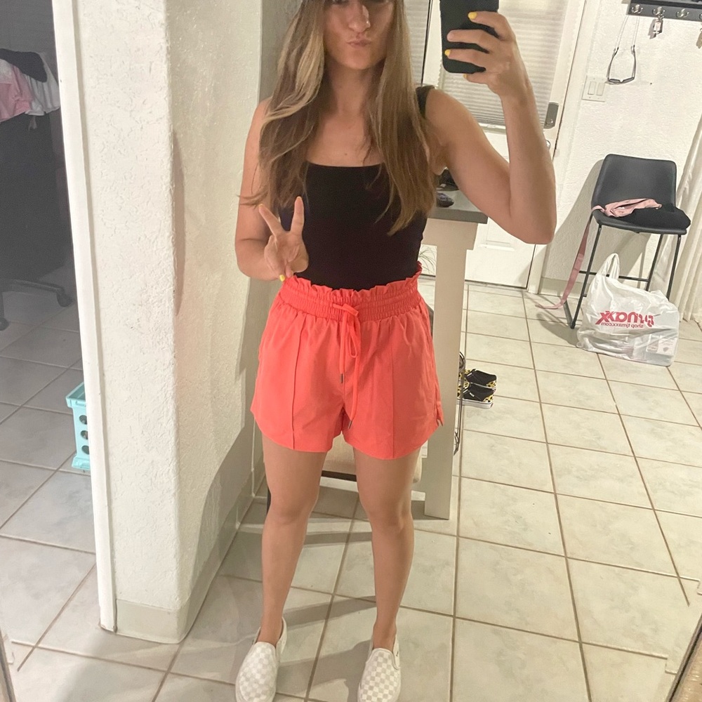 Pink comfortable shorts